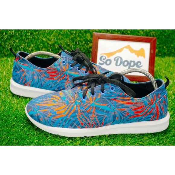 Toms Other - Toms Cordones Lace Up Tropical Pattern Sneakers - Men's 11